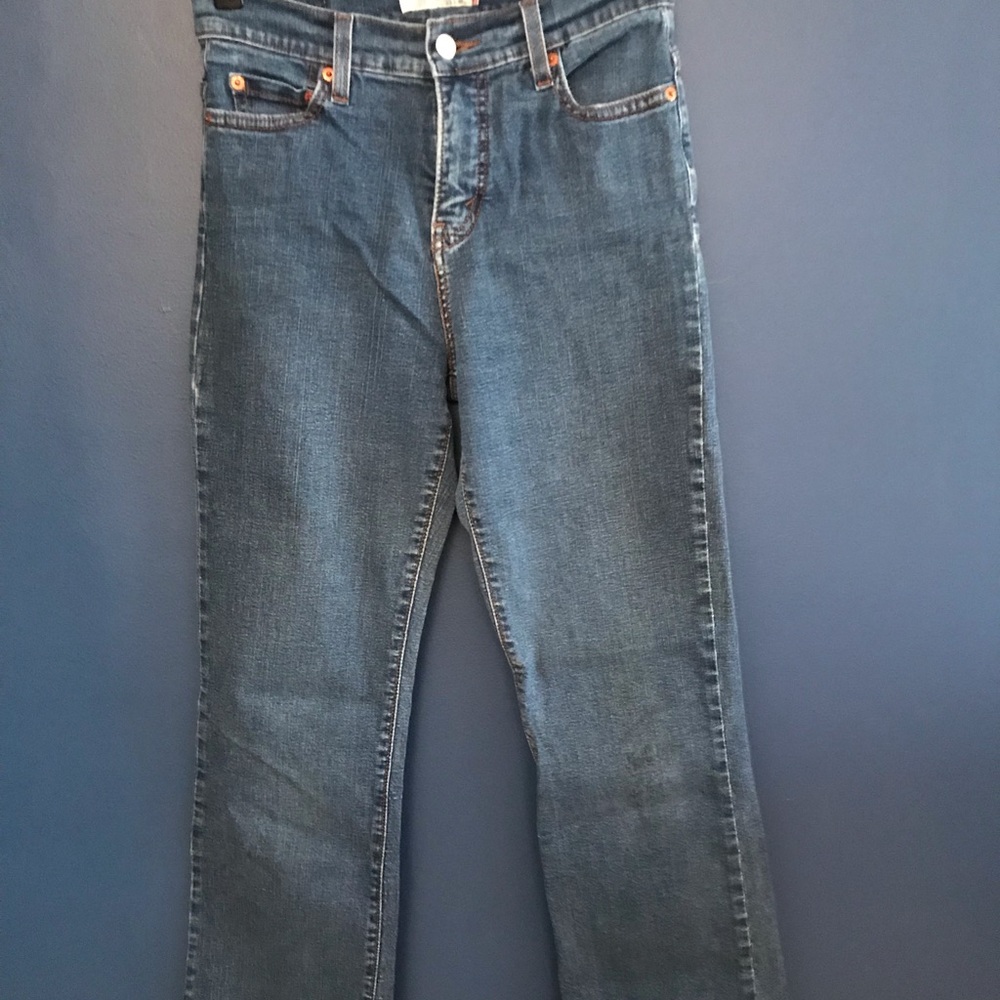 Levi’s perfectly slimming boot cut jean